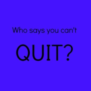 Feeling overwhelmed? Maybe it's time to find something to quit.