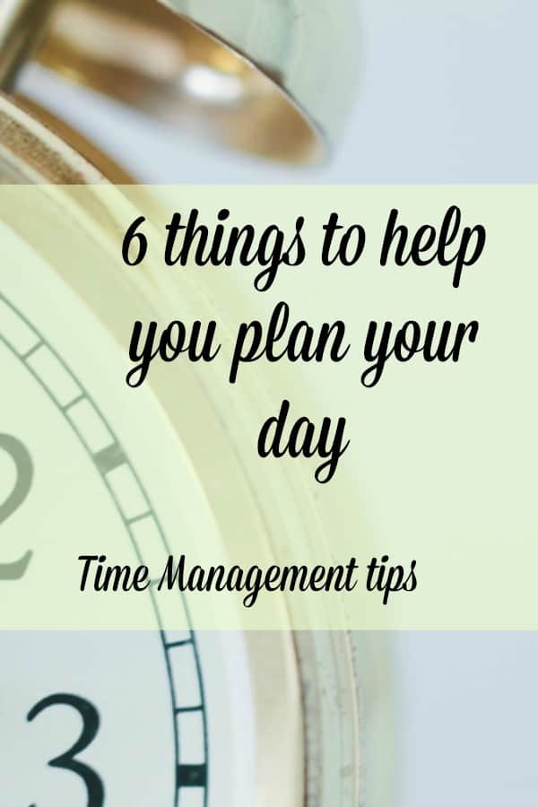 Planning your day ahead of time will really ensure your day runs smoothly. Follow these 6 tips #timeManagement