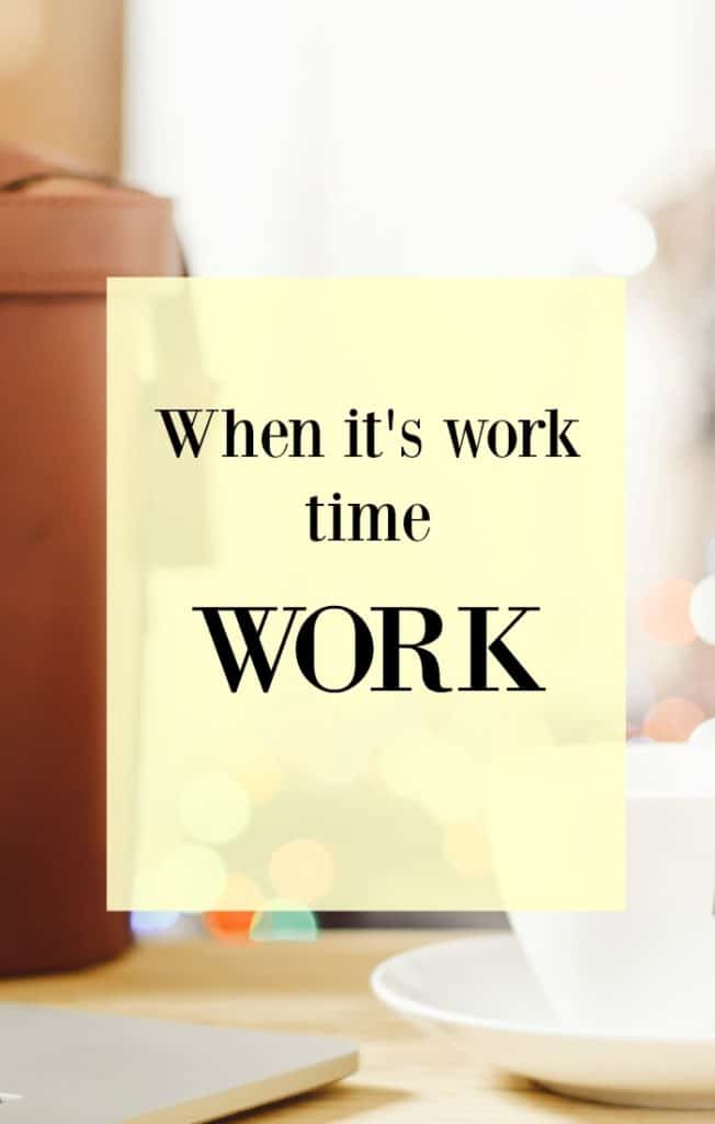 Make the most of your time - When it's work time, we must get to work.  If your business is to be successful then this is something you need to master quickly.  Being self employed is absolutely wonderful but without a boss to keep you accountable, it can be easy to get distracted.  Click through for my productivity tips.