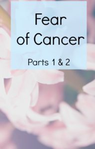Many of us fear cancer, but the law of attraction tells us that what we focus on we attract to us, in this series I have tried to share ideas to help shift your focus from fear and worry. 