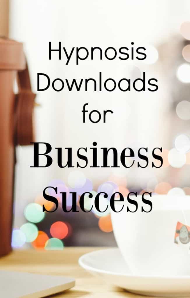 10 hypnosis downloads for business success. I've long used hypnosis downloads to help me in life and business. I've picked out this selection especially for business. 