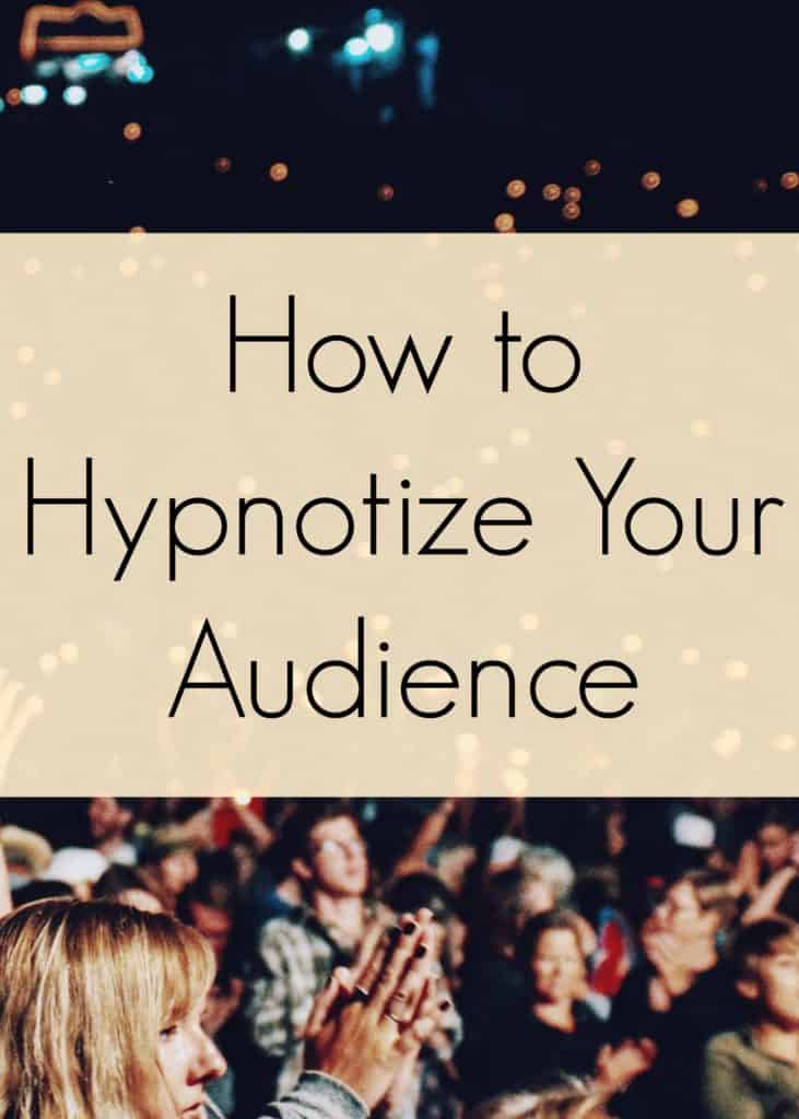 How to hypnotize your audience - Public speaking help