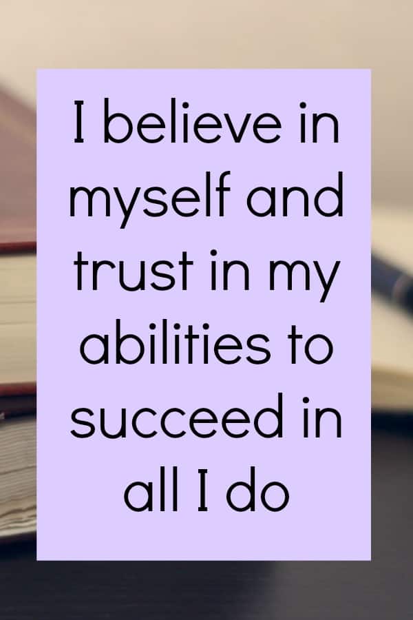 Empowering affirmations for business success