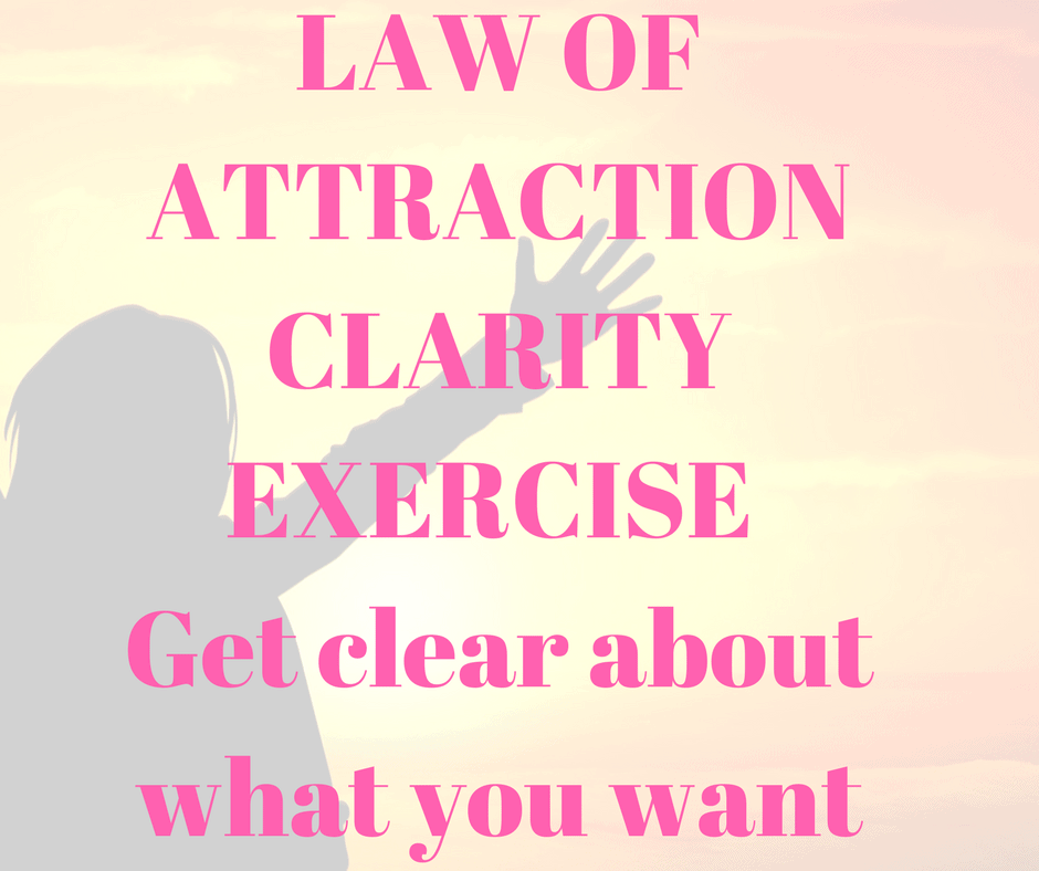 Law of attraction clarity exercise