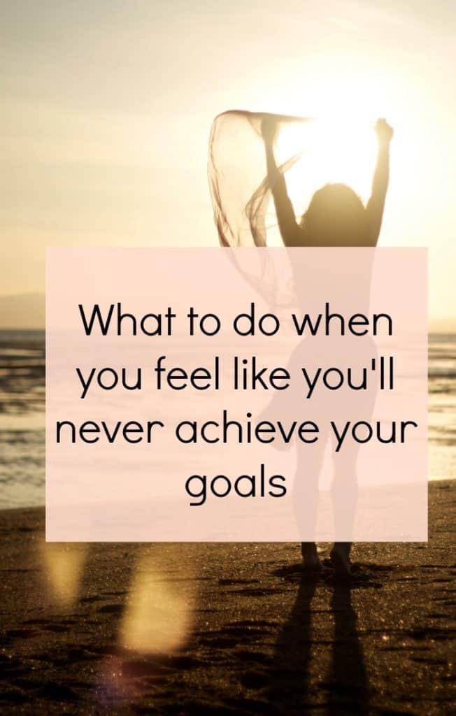 Do you feel like you'll never achieve your goals? Here are some tips to help you keep moving forward and constantly moving toward achieving your goals.