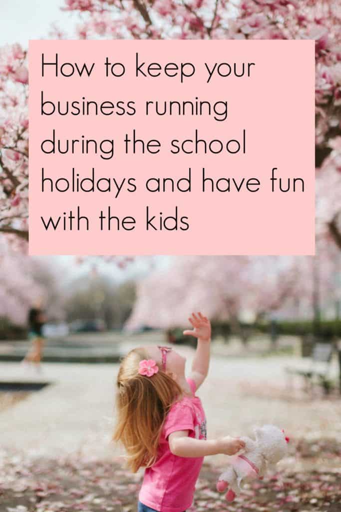 School holiday planner for business parents