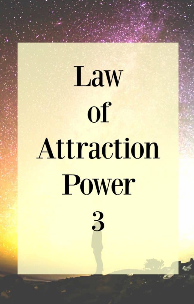 Law of attraction basics for business success and life. Focus on this law of attraction power 3 - Clarity, raise your vibrations and allow.