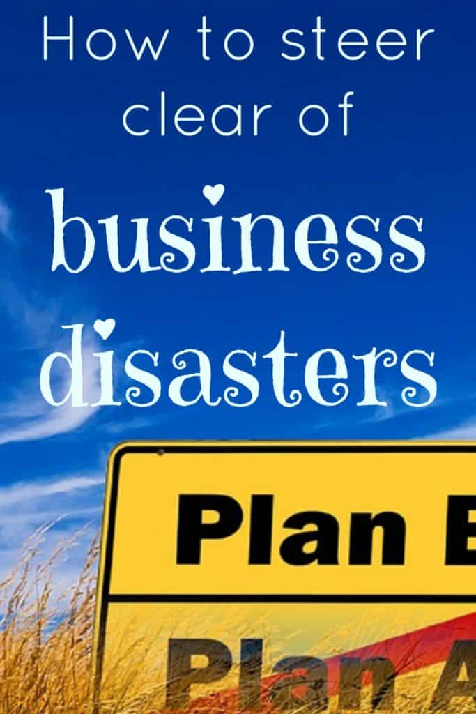 Prevention is always better than cure in business. Here are a few tips to prevent business disasters.