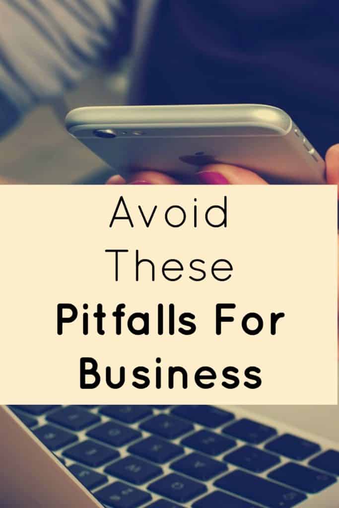 How to avoid these pitfalls for business.  This is a business tips post from Morning Business Chat.  All business will face pitfalls at some stage, the key to success is avoiding them and knowing how to handle them if they do show up.