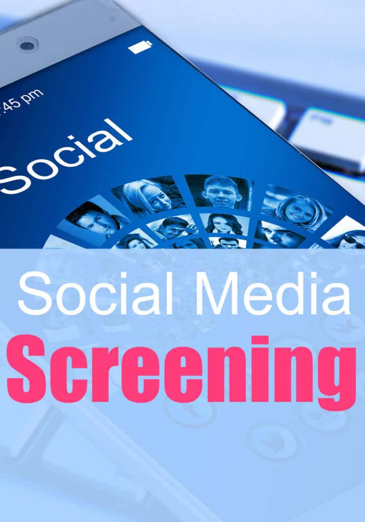 The Role of Social Media Screening as a Modern Resource