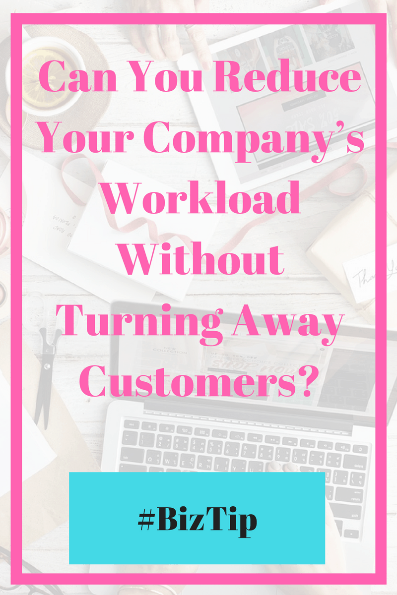 Can You Reduce Your Company’s Workload Without Turning Away Customers?