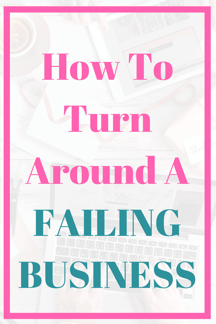  Turn Around that Failing Business - Business Tip from the Morning Business Chat blog.