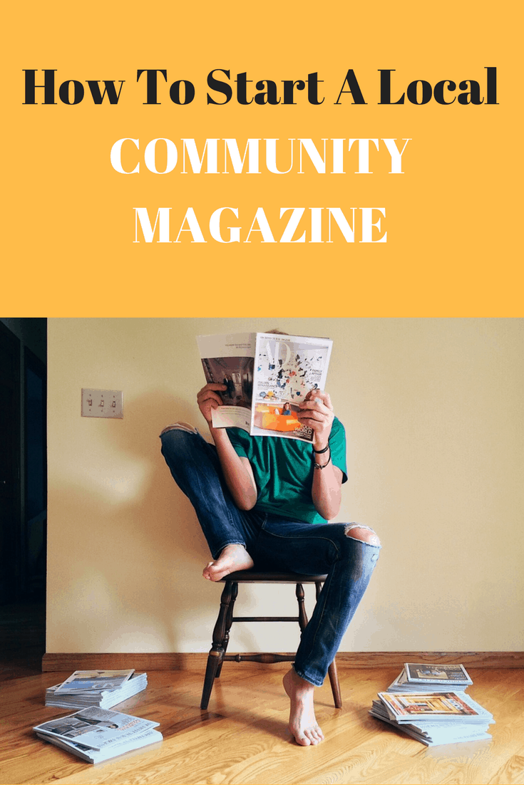 write an article for your local community magazine