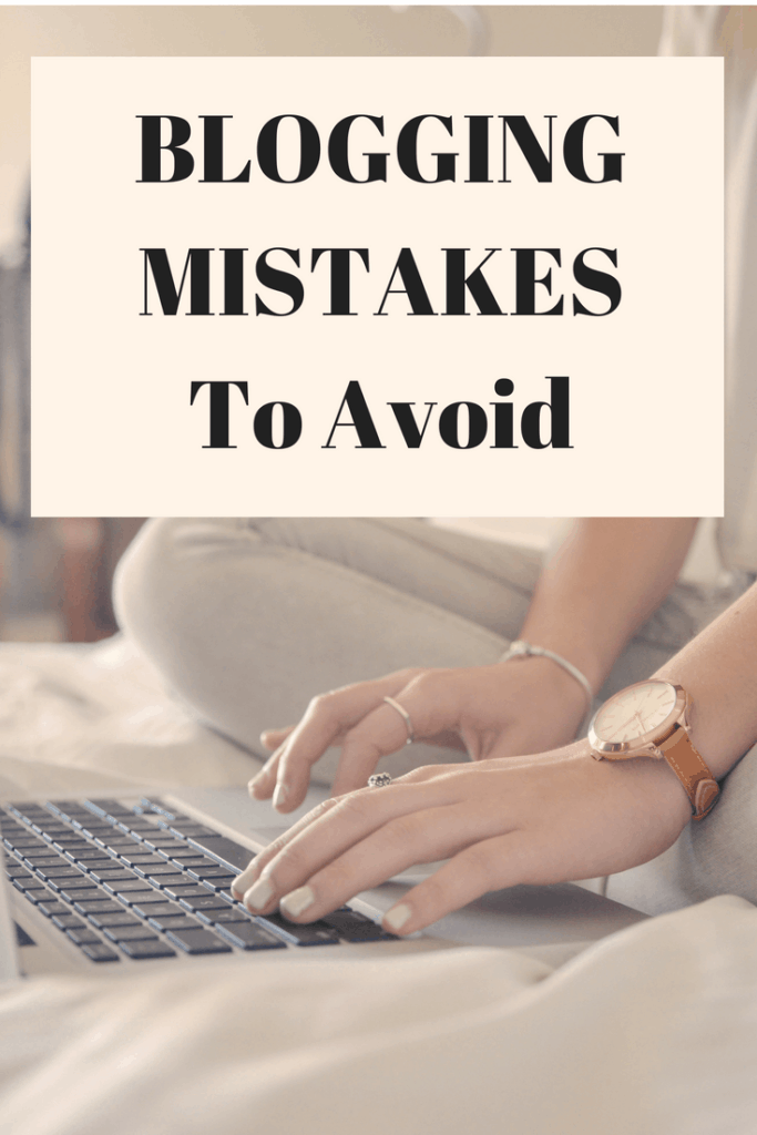 Avoid these blogging mistakes