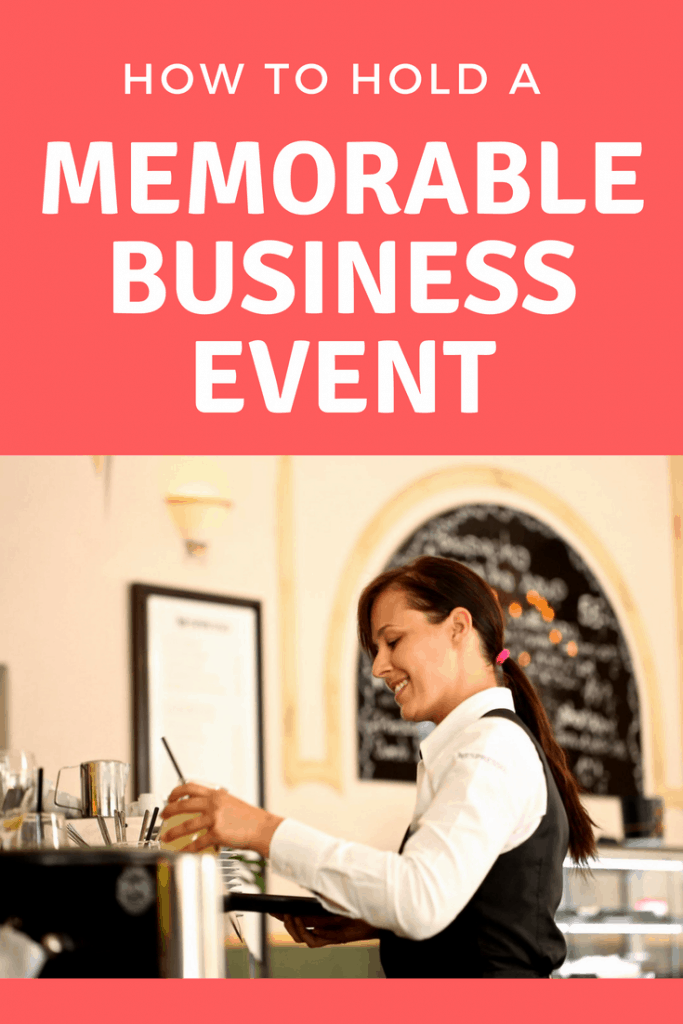 Business event for self-promotion