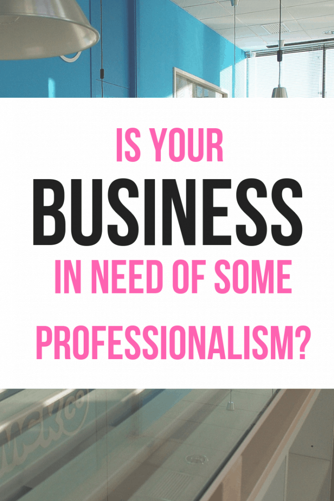  Is Your Business In Need Of A Sprinkle Of Professionalism? 