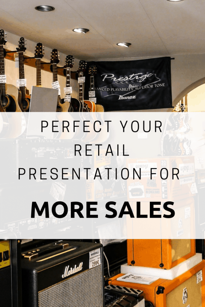 You can improve presentation in your store using a variety of methods and smart tricks. Make sure you change things around regularly to make your products attractive.