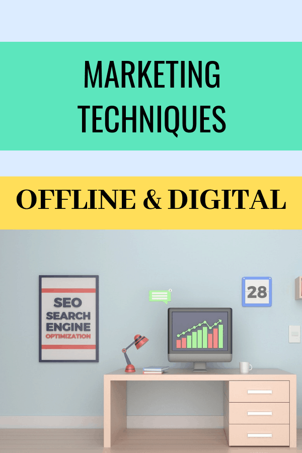 Marketing techniques offline and digital - Here we are going to take a look at some of the ways that you can use both sides of the marketing fence to get the most out of your advertising budget. 