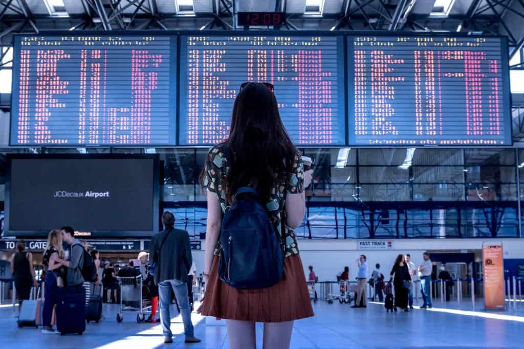 Putting the excitement back into corporate travel.  

Image from https://pixabay.com/photos/airport-transport-woman-girl-2373727/