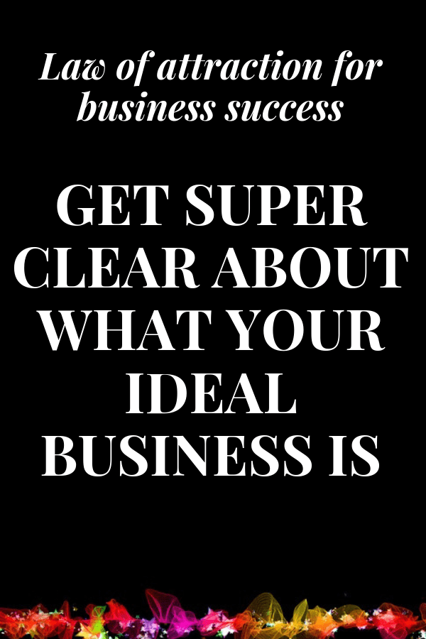 Law of attraction for business success - Get super clear about what your ideal business looks like, feels like...
#LOA #lawofattraction #successmindset #idealbusiness #businesstips