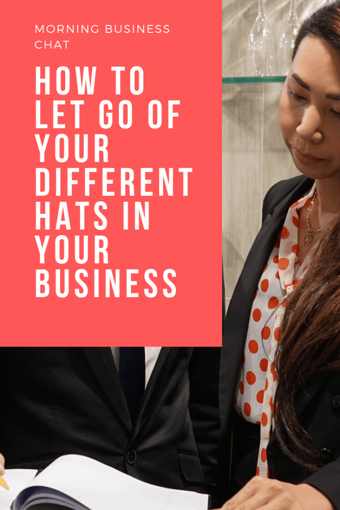 How to Let Go of Your Different Hats In Your Business

#BusinessTips #Businessadvice #BizTips #Businesslife 