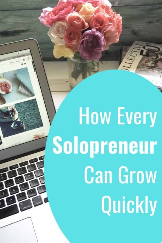 Getting out there and speaking to businesses and doing it the right way will help you sell yourself. After all, being a solopreneur is all about you, you are the face of your business. 
