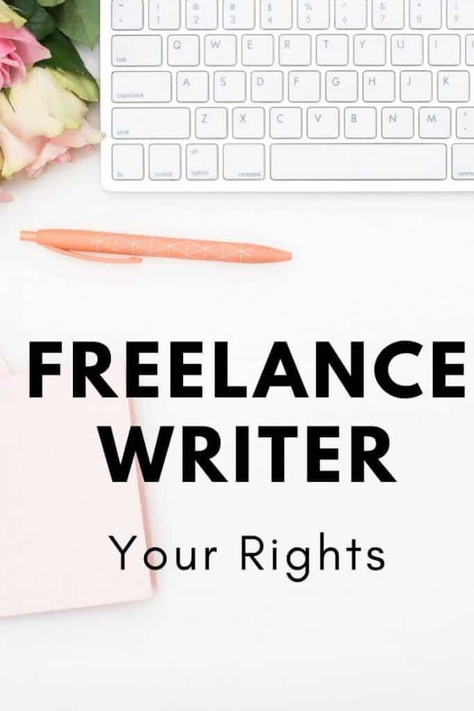 Freelance writer, know your rights.