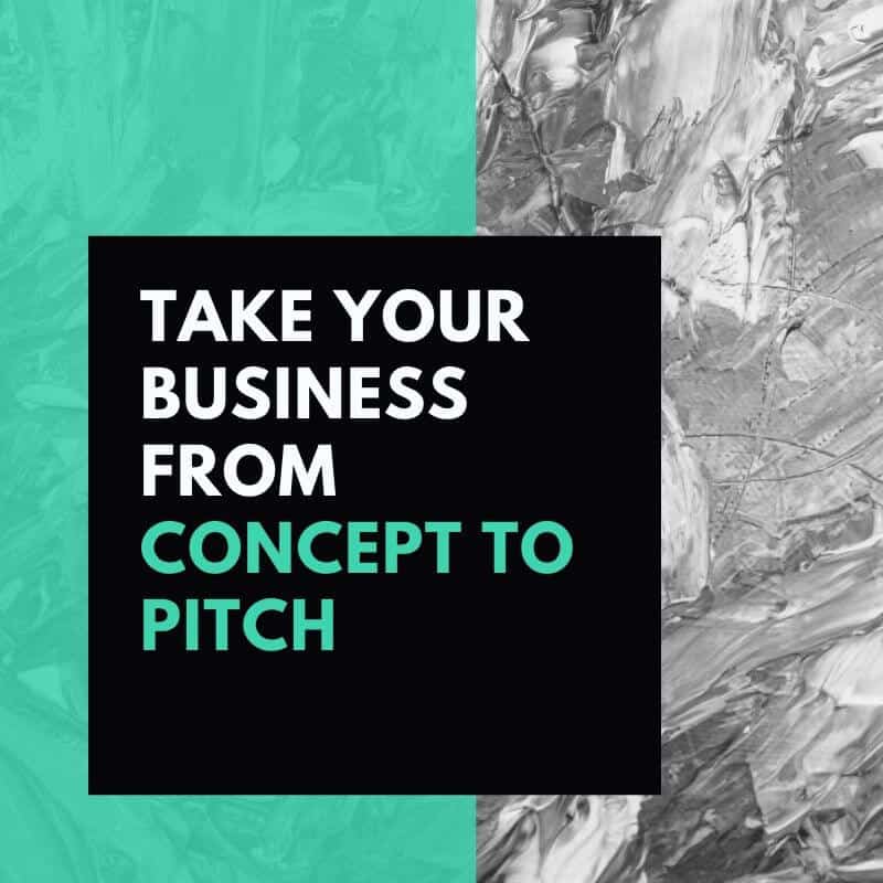 take your business from concept to pitch