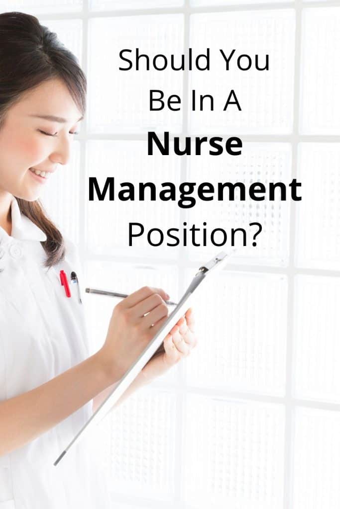 Are you right to go for a nurse management position?  