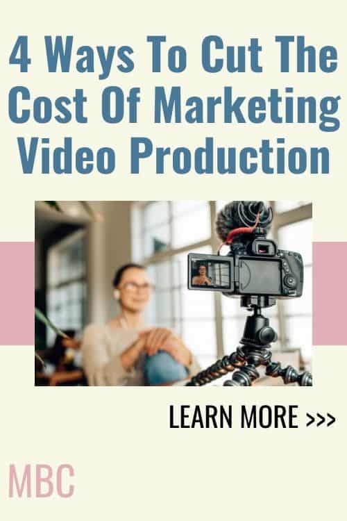 Business Tip - 4 Ways To Cut The Cost Of Marketing Video Production